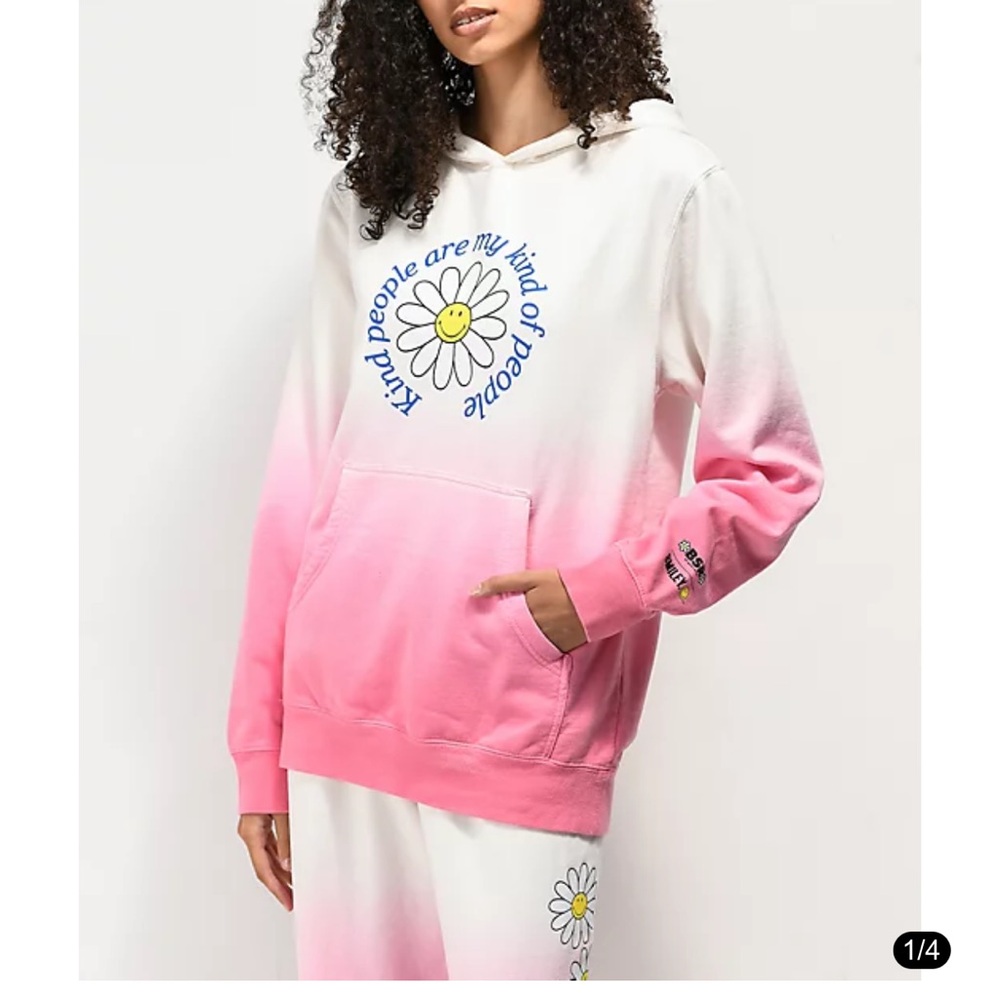 Smiley Bsr Graphic Hoodie